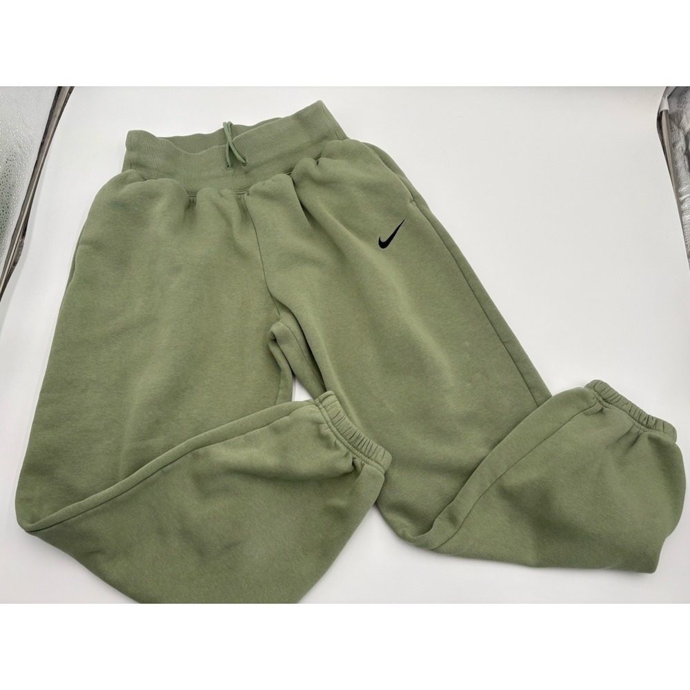 Nike Women Sportswear Phoenix Fleece High-Waisted Oversized (DQ5887-369) Size S - Picture 7 of 16